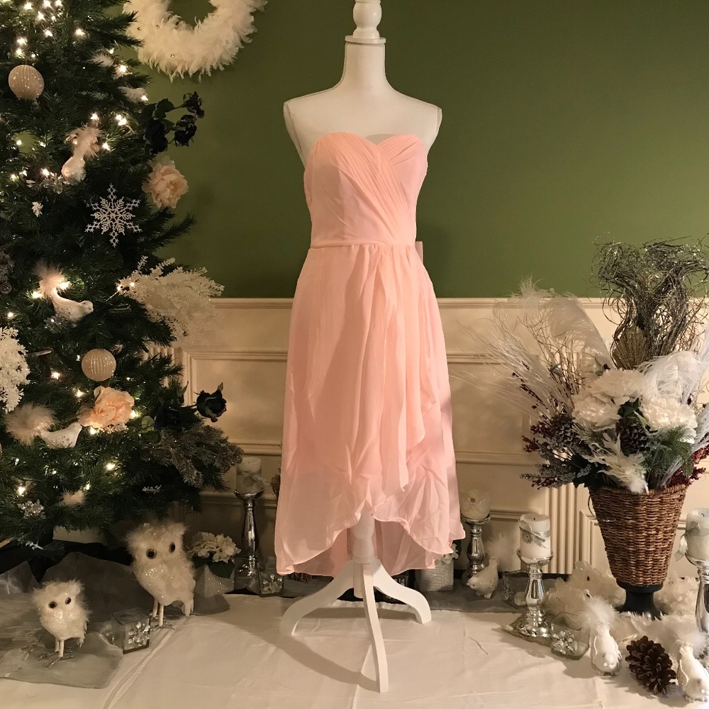 Cocktail party bridesmaid dress